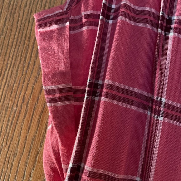 Old Navy Small Pink Plaid Dress - Picture 3 of 5